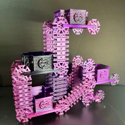 Chậu Hoa/Chậu Mọng Nước Modul Phong Cách Đồ Chơi Xếp Hình. Hệ Thống Chậu Có Thể Mở Rộng