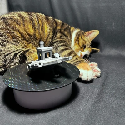 Mô Hình Millennium Falcon Benchy Có Đế Trượt