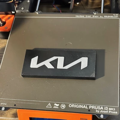 Tấm Logo Kia, Hyundai cho Hộp Đựng Đồ Lớn Bauer Harbor Freight - Thay Thế Frunk EV6/Ioniq 5