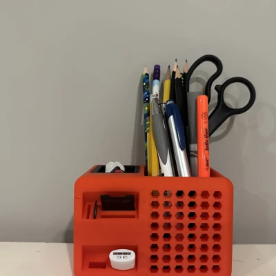 Hộp Đựng Bút Hình Hộp