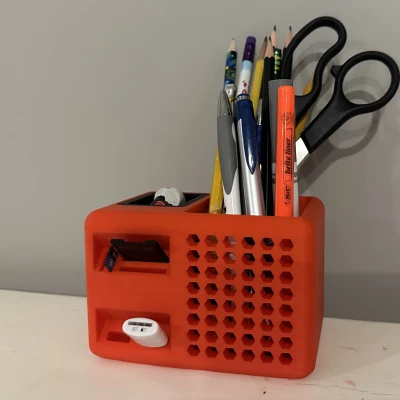 Hộp Đựng Bút Hình Hộp