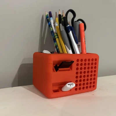 Hộp Đựng Bút Hình Hộp