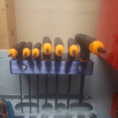 Kệ giữ bộ lục giác T 7 món GEARWRENCH