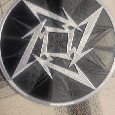 Bộ Đế Lót Ly & Đế Giữ Hình Metallica