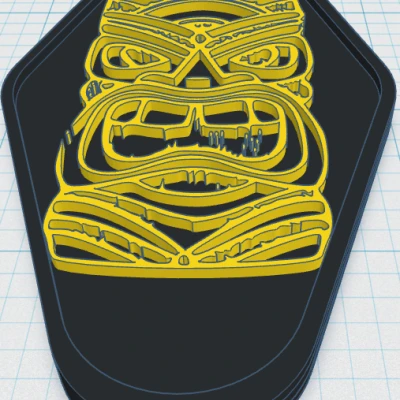 Tiki Keytag 72 - Móc khóa Tiki lớn