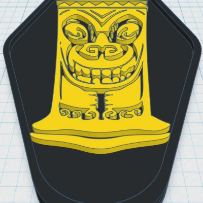 Tiki Keytag 69