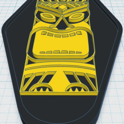 Tiki Keytag 66 - Móc khóa lớn