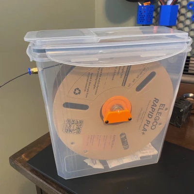 Con Lăn Cuộn Nhựa Từ Hộp Ngũ Cốc Plastic House