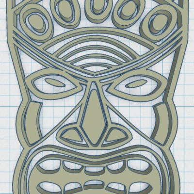 Tiki Keytag 61 - Móc khóa lớn