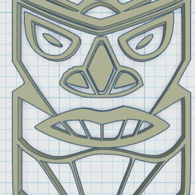 Tiki Keytag 63 - Móc khóa lớn