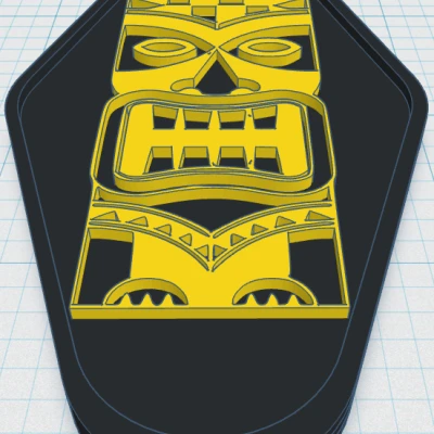 Móc chìa khóa Tiki 70