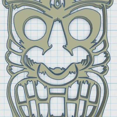 Tiki Keytag 55 - Móc khóa lớn