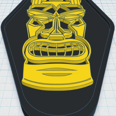 Tiki Keytag 53 - Móc khóa Tiki lớn