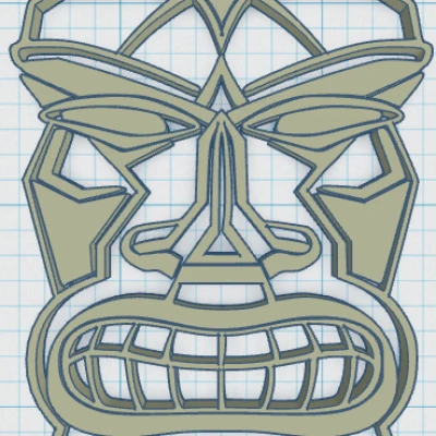 Tiki Keytag 53 - Móc khóa Tiki lớn