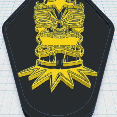 Tiki Keytag 51 - Móc khóa lớn