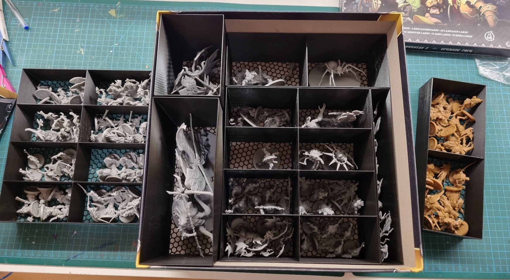 Khay đựng đồ cho Massive Darkness 2 (bản gốc + MD1 + gói cập nhật + Necromancer + Bard)