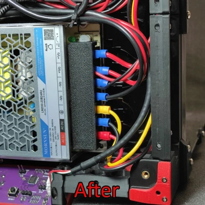 Ốp bảo vệ cho bộ nguồn Mornsun LM200/LM350 và loại tương tự