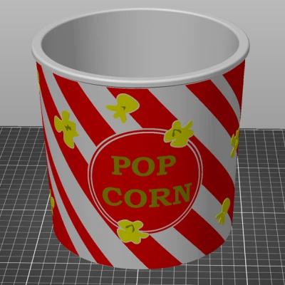 Mô Hình "Popcorn Tub"