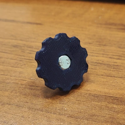 Nút vặn M6 có khía