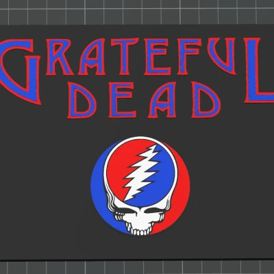 Biển hiệu ban nhạc Greatfull Dead