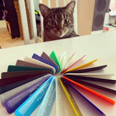 Móc Khóa Ví Dụ Sợi Nhựa