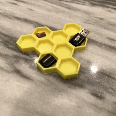 Khay Đựng Đồ Hình Tổ Ong