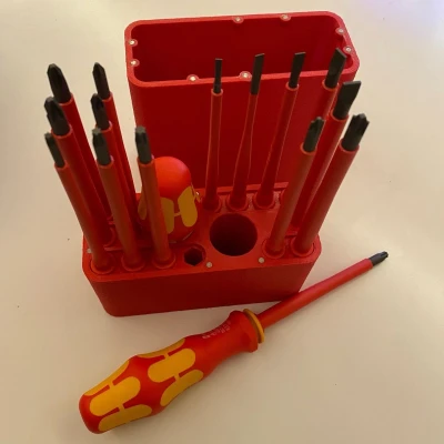 Hộp đựng cho Wera Kraftform Kompakt VDE 17