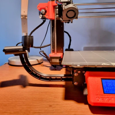 Tay đỡ Webcam Không Vít với Kẹp Dây