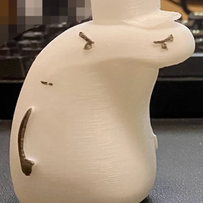 Mô hình Flork Giận Dữ Đội Mũ - In 3D Vui Nhộn