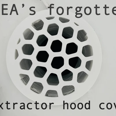 Nắp che ống hút mùi 150mm cho mọi loại ống Ikea 150mm
