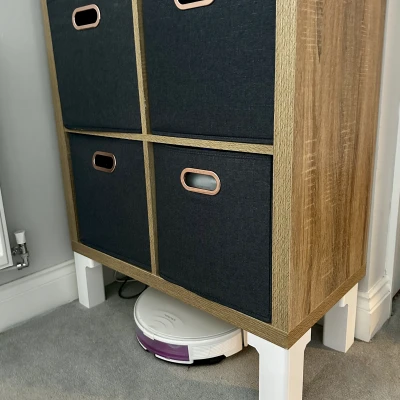 Chân Đế Nâng Tủ IKEA Kallax (18cm) - Dành Cho Robot Hút Bụi