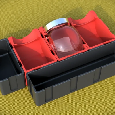 Giá Đựng Hũ Gia Vị (IKEA RAJTAN) - Tương Thích Khay Đựng Đa Năng