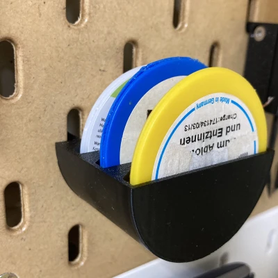 Hộp đựng dây thiếc chống hàn cho Ikea Skadis