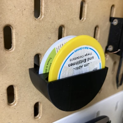 Hộp đựng dây thiếc chống hàn cho Ikea Skadis