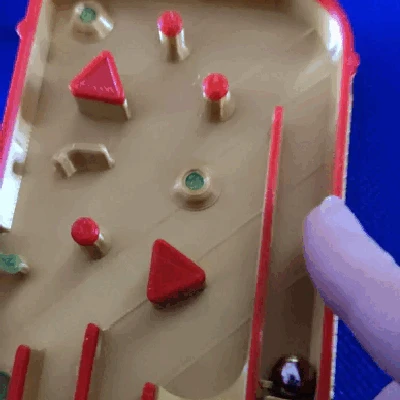 Bàn Pinball Mini Để Bàn - Chơi Bao Ghiền!