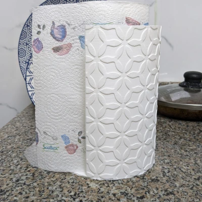 Giá Đựng Giấy Ăn Nhà Bếp - Có Hoa Văn