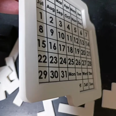 Lịch Vạn Niên Lego Phiên Bản Đa Vật Liệu