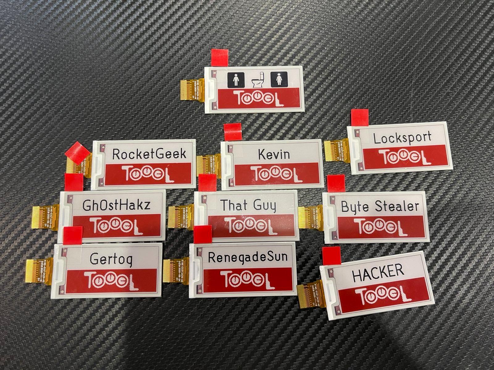 Kệ Đựng Bảng Tên Cho Màn Hình E-Ink Waveshare 212x104, 2.13inch