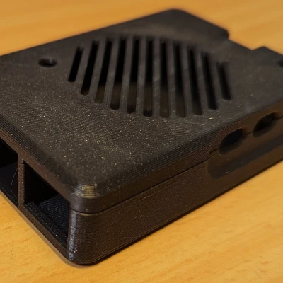 Vỏ Raspberry Pi 5 Gài Ray DIN Không Cần Vít