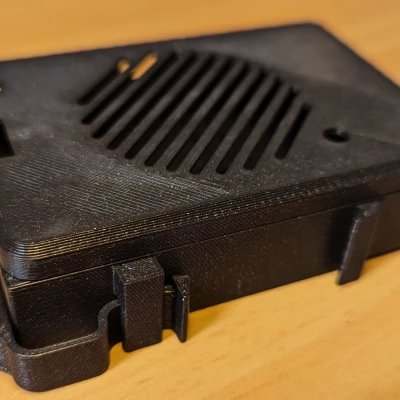 Vỏ Raspberry Pi 5 Gài Ray DIN Không Cần Vít