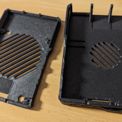 Vỏ Raspberry Pi 5 Gài Ray DIN Không Cần Vít