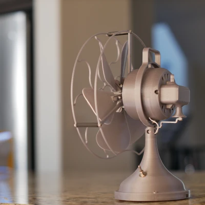 Quạt bàn đảo chiều kiểu cổ điển - Phiên bản Redux