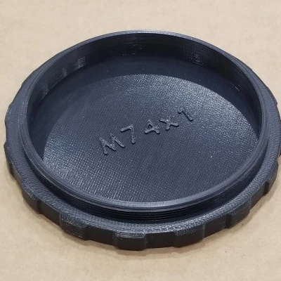 Nắp Che Ren M74x1 Đực Cái Dùng Cho Thiên Văn