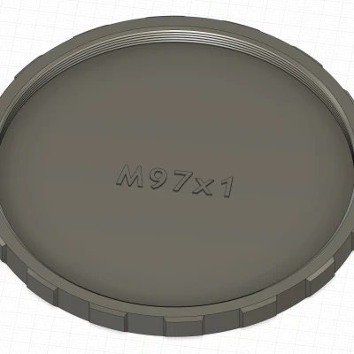 Nắp Chụp Bụi Ren M97x1 Đực Cái - Stellarvue