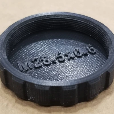 Nắp Đậy Ren M28.5x0.6, Đực và Cái