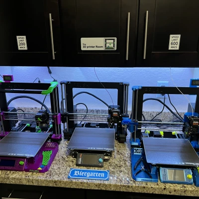 Biển Báo Giới Hạn Tốc Độ 200mm/s Cho Prusa MK4