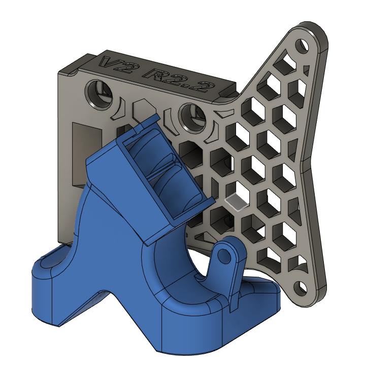 Ống dẫn quạt Delta-P V2-R2 cho extruder MK3S(+)
