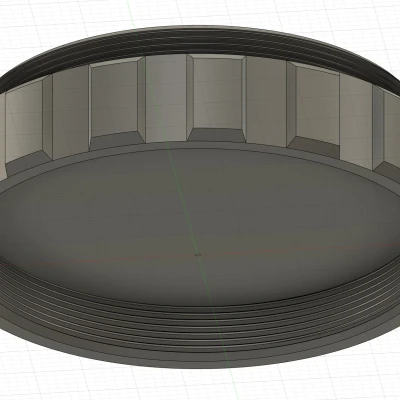 Nắp Chụp Bụi Ren Xoay 2 Mặt M48x0.75 Đực/Cái