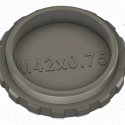 Nắp Đậy Ren M42x0.75 Cái Và Đực