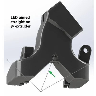 #0017 [Chỉnh sửa] Ống dẫn Delta P X2 [V2R2.2] cho MK3S(+) [Bộ chia luồng mới]